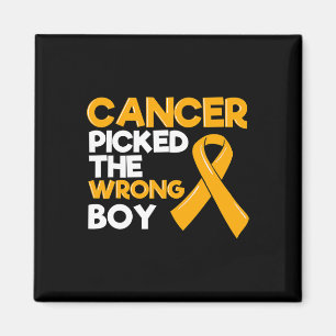 Íman Criança Cancer Rapaz Fita Tumor Pediatra Chi