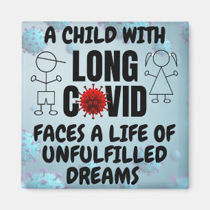 Íman Criança com LONGA Vida COVID de Sonhos Não Realiza