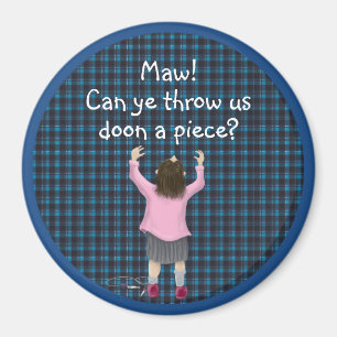 Íman Criança escocesa "jeely"