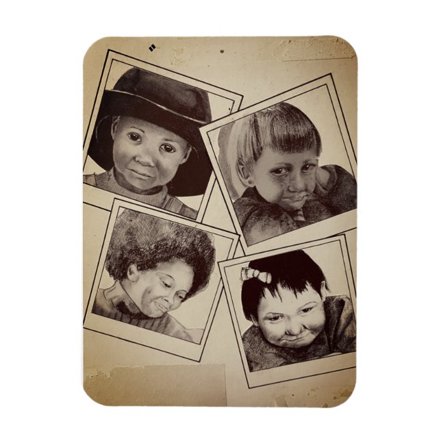 Íman Crianças (Vertical)