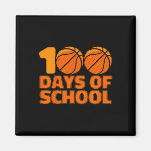 Íman Crianças 100 Dias De Bysketbyll Escolar 100º Dia D
