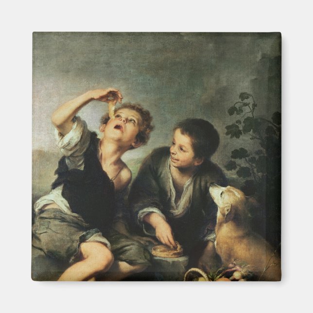 Íman Crianças comendo uma empada, 1670-75 (Frente)