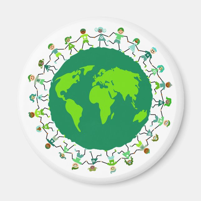Íman Crianças da Terra (Frente)