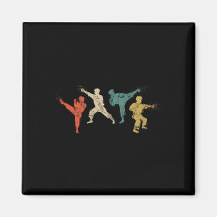 Íman Crianças De Artes Marciais Vintage E Adultos Camis
