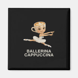 Íman Crianças Divertidas 67 Meme Llerina Cappuccina Cér