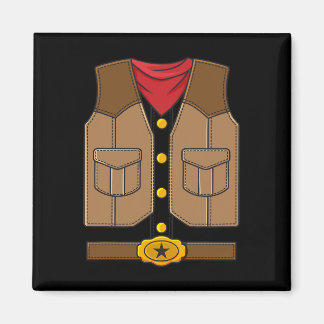 Íman Crianças do Halloween do Cowboy Ocidental