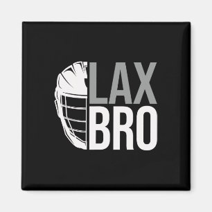 Íman Crianças do Lex Bro Funny Lacrosse Player
