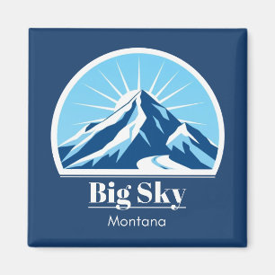 Íman Crianças do resort de esqui Big Sky Montana