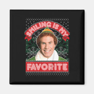 Íman Crianças Elf Buddy Sorri É Meu Natal Favorito