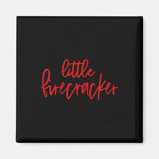 Íman Crianças Em 4 De Julho Pequeno Firecracker Patriót (Frente)