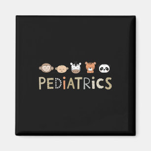 Íman Crianças Enfermeiras Pediátricas Peds Cute Animais