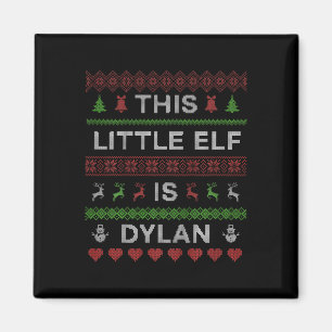 Íman Crianças Este Pequeno Elfo É Dylan Suor De Natal F