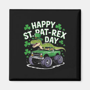 Íman Crianças Feliz Dia St Pat-rex Dia de São Patrício 