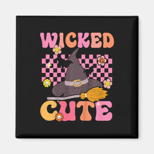 Íman Crianças Groovy Wicked Cute Witume Halloween Ki