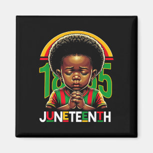 Íman Crianças Juneteenth Príncipe 1865 Mês da História 