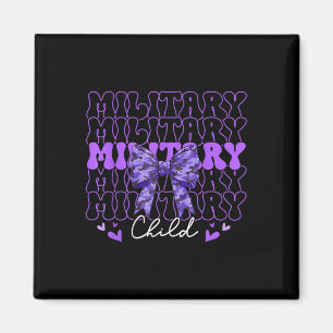 Íman Crianças Militares Arco Púrpura Camo Kids Bo