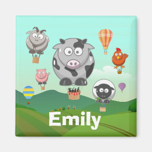 Íman Crianças Personalizadas De Explorações De Balões D