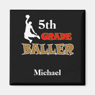 Íman Crianças Presentes Escola de Basquete Magnet