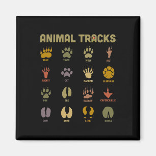 Íman Crianças Rastreiam Animais Selvagens Aprendem Cria