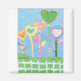 Íman CriançasArt para COC - Corações com Cerca de Picke