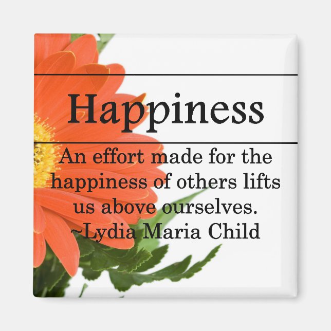 Íman Criar a felicidade para outros (Frente)