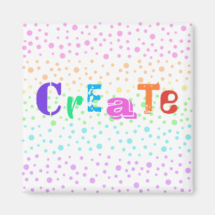 Íman Criar com o Magnet do Rainbow Bolinhas