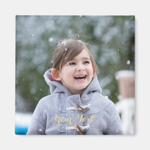 Íman Criar Fazer Disquete Personalizado de Foto Quadrad