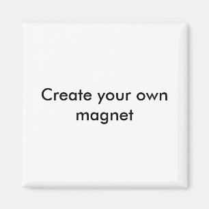 Íman Criar seu próprio ímã do quadrado de 2 polegada