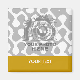 Íman Criar seu próprio ímã quadrado horizontal