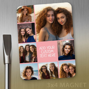 Íman Criar uma Colagem de Fotos Personalizada - 8 Fotos