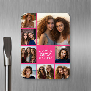 Íman Criar uma Colagem de Fotos Personalizada com 8 Fot