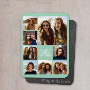 Íman Criar uma Colagem de Fotos Personalizada com 8 Fot