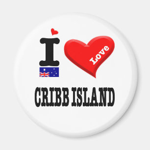 Íman CRIBB ISLAND - I Love