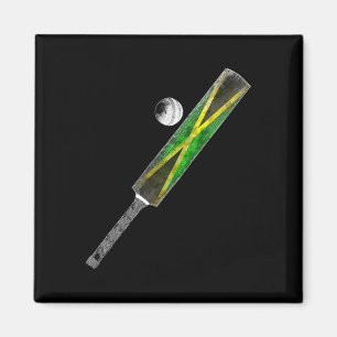 Íman Cricket Antigo Bandeira Jamaica Orgulho Jamaicano