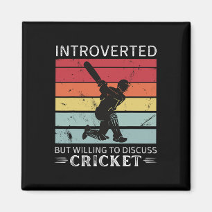 Íman Cricket Antigo Introvertido Mas Disposto a Discuti