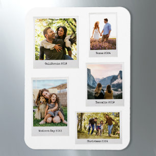 Íman Crie a sua própria Colagem de Fotos Instantâneas R