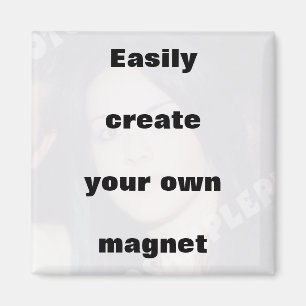 Íman Crie facilmente o seu ímã Remova o texto grande!