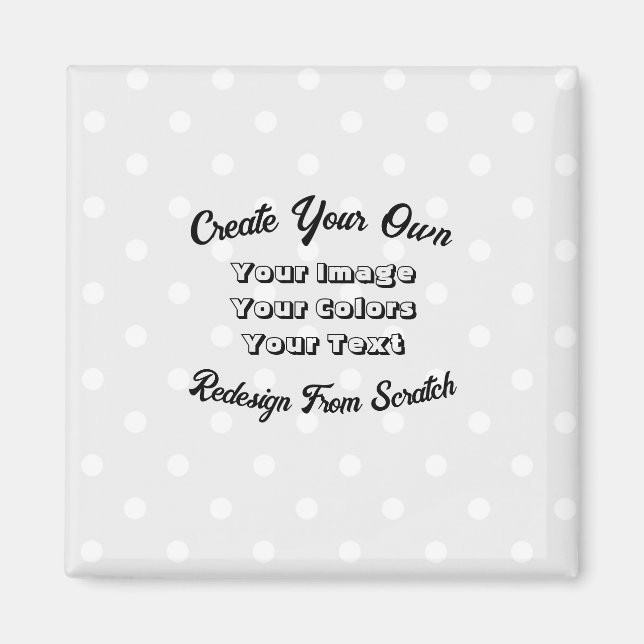 Íman Crie o seu próprio (Frente)