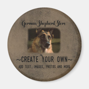 Íman Crie o seu próprio German shepherd