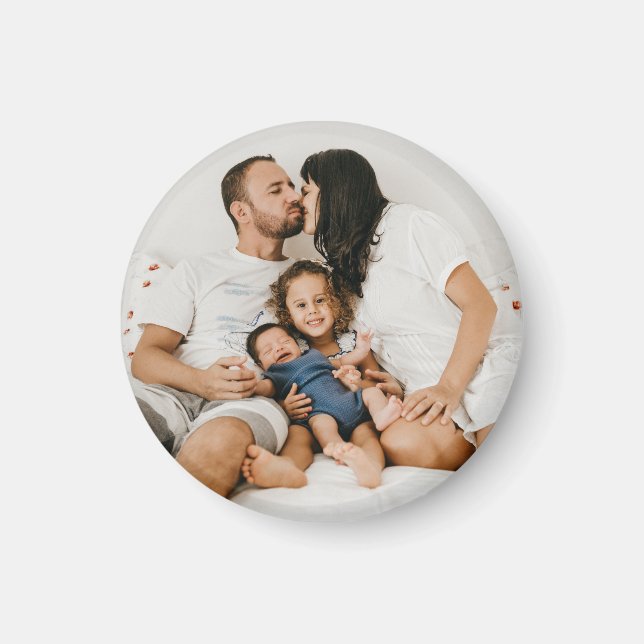 Íman Crie Personalizada A Foto Personalizada Da Sua Pró (Frente)