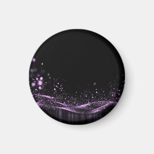 Íman Crie seu próprio - Cor-de-rosa da fita brilhante p