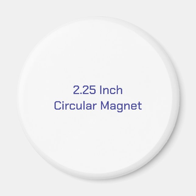 Íman Crie seu próprio ímã circular de 2¼ (Frente)