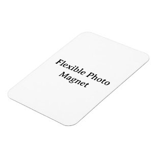 Íman Crie seu próprio ímã de foto flexível 7,62 cm x 10