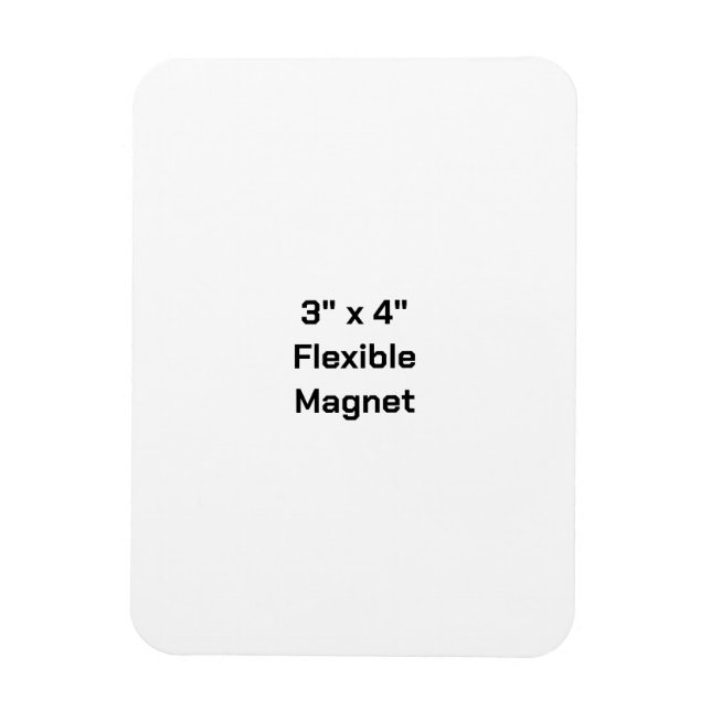 Íman Crie Seu Próprio Ímã Flexível (Vertical)