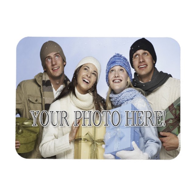 Íman Crie seu próprio ímã flexível! (Horizontal)