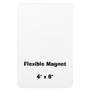 Íman Crie seu próprio ímã flexível 10x15 cm