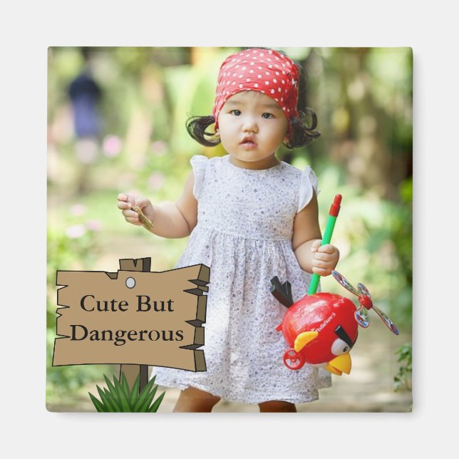 Íman Crie Seu Próprio Magnet, Você Adiciona Fotografia  (Frente)