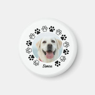 Íman Crie Seu Próprio Nome Personalizado Foto de Pet Im