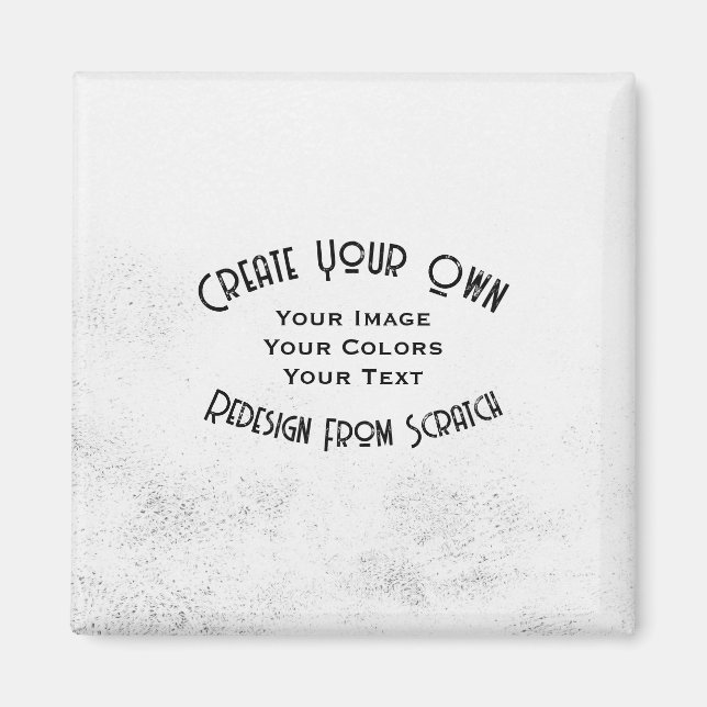 Íman Crie seu próprio personalizado projetado (Frente)