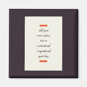 Íman Crie sua própria citação motivacional/inspiraci